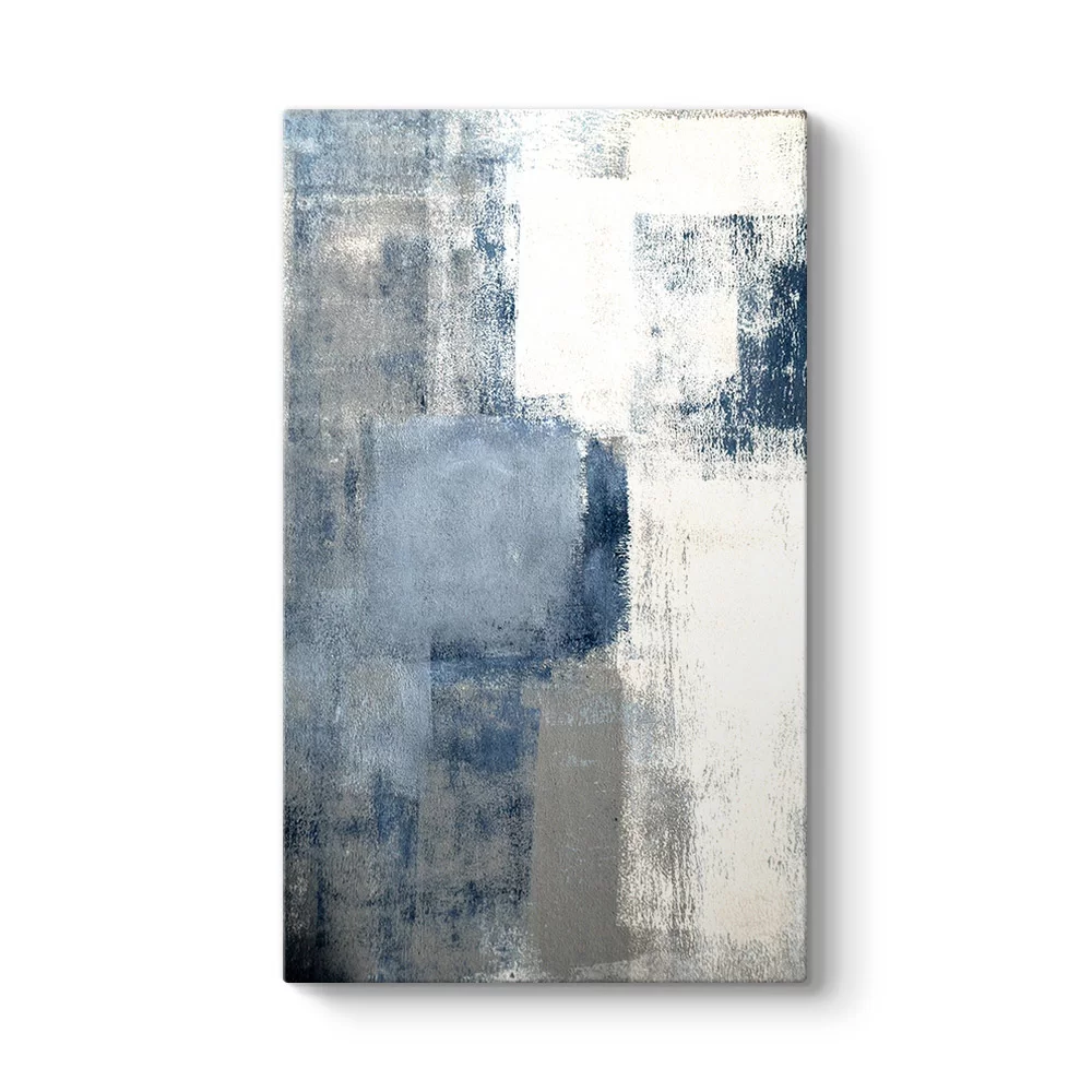 Pastel Mavi Tablo - Model 35